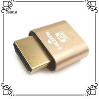 อะแดปเตอร์ล็อค UBEWLB หน้าจอแผ่น VGA HDMI จำลอง DDC EDID ปลั๊กหลอกจอแสดงผลเสมือน