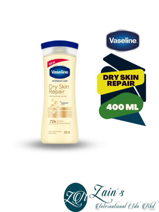 VASELINE BODY LOTION 400 ML DRY SKIN REPAIR Lazada