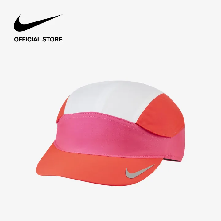 nike white running hat