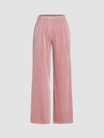 Cider Velvet Mid Waist Lounge Pants