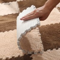 DIY Nordic Ins Room Floor Mat Carpet Plush Velvet Bedroom Full Rooms Childrens Girls Net Pink Mat Floor Mats Plush Surface Crop