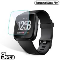 【Limited edition】 สมาร์ทวอท์ชฟิล์มบาง TPU 2/3ชิ้นสำหรับ Fitbit Versa Lite 2 3 Sense กระจกเทมเปอร์ปกป้องหน้าจอปลอกสำหรับ Fitbit Versa Lite