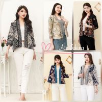 COD dhdfxcz Blouse BATIK ROSA OUTER CARDIGAN 117 Womens Office Work Tops CARDI BLAZER Ethnic Ace Sakura