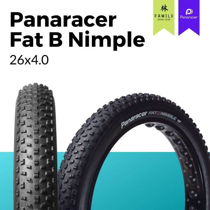 ยางจักรยาน Fat Bike Panaracer รุ่น Fat B Nimple ขนาด 26x4.0 | Lazada.co.th