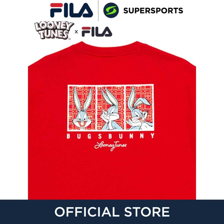 fila-x-looney-tunes-bugs-bunny-เสื้อยืดผู้ใหญ่