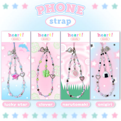 phone strap 🍧🧚🏻(สายคล้องโทรศัพท์ จี้ดินปั้น)