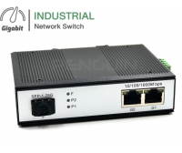 Gigabit Industrial Switch 2 GE + SFP 1.25G