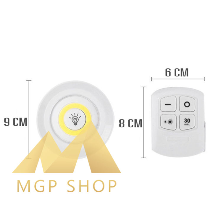 mgpshopไฟติดผนัง-ไฟติดตู้โชว์-ไฟติดผนังไร้สาย-พร้อมรีโมทเปิด-ปิด-ปรับลดความสว่างได้-cob-led