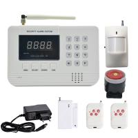 【LZ】♟❐☒  1 Set Hot sale Security Home GSM Alarm system PSTN Burglar Network Wireless PIR Motion detector Door contact sensor for personal