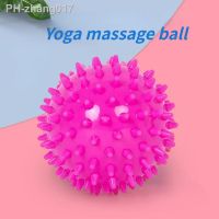 Durable PVC Spiky Massage Ball Trigger Point Sport Fitness Hand Foot Pain Relief Plantar Fasciitis Reliever Hedgehog 7cm Balls