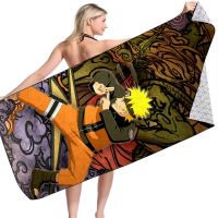 ™◙▽ New Uzumaki Kakashi Naruto Haruno Sakura Children Bath Towel Cartoon Kids Baby Boys Absorbent Microfiber Face Beach Washcloth