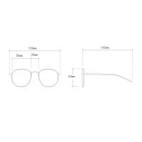 Square Sunglasses Ladies Men Women Glasses Frame Personality Female Glasses