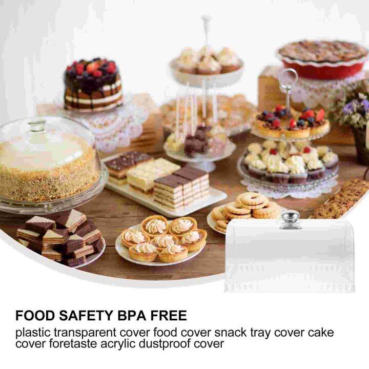 cover-cake-dome-dessert-clear-display-stand-lid-bread-plate-plastic-cloche-serving-tray-box-pastry-cheese-covers-dish-platter