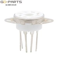 ;[-./ Chassis Mount 8 Pin K8A Octal Ceramic Tube Sockets Long Pins For KT88 KT66 6SN7 5AR4 GZ34 5881 6V6 5U4G 6550 6J7 6SJ7 10PC