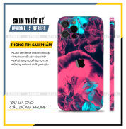 Miếng Dán Skin IPhone 12 Mini - 12 Pro Max Nghệ Thuật Màu Sắc SK