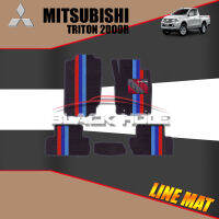 Mitsubishi Triton 2Door ปี 2015 - ปีปัจจุบัน Blackhole Trap Line Mat Edge (Set ชุดภายในห้องโดยสาร)