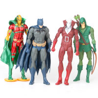 16cm Green Arrow Action Figures Deadman Superheroes Mr. Miracle Model Movable Joint Figurines Collectible Dolls Kids Toys 4pcs