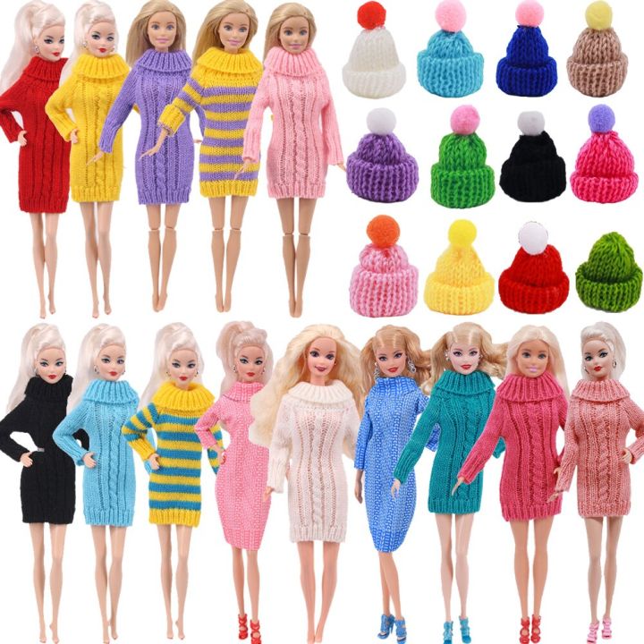 ชุดตุ๊กตาทำมือชุดสเวตเตอร์ขนาด11-8นิ้วตุ๊กตา-bjd-ตุ๊กตาบาร์บี้สำหรับเด็กผู้หญิง