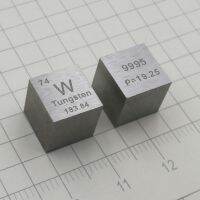 High Purity 99.95 Tungsten Block Metal W Periodic Table Cube High Density Tungsten Cube Hobby Display Collection 10x10x10mm