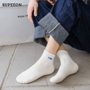 SUPEEON Cotton Men s Letter Socks New Sports Deodorant Sweat Absorbent