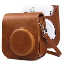 ☒♧┇ Retro Full Body Camera PU Leather Case Bag with Strap for FUJIFILM Instax mini 11