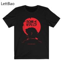 Cowboy Bebop Tee Tee Tee Japanese Anime T Shirt Men Cartoon Tshirt Graphic Tees Male 100% Cotton Gildan