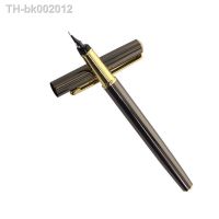 ◕ 1 Pcs Fountain pen 0.38mm Triangle Point Extra Fine Pen Financial records Student stationery Office writing Extra fine pen