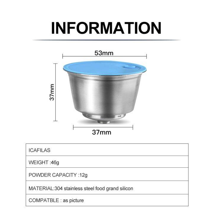 high-end-cups-recafimil-แคปซูลกาแฟแบบใช้ซ้ำได้สำหรับ-dolce-gusto-refill-pod-ถ้วยกรองสแตนเลสสำหรับ-nescafe-cofee-machine-crema-maker