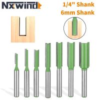 NXWIND ตรงบิตเราเตอร์บิตคาร์ไบด์เครื่องตัดไม้กัดสําหรับงานไม้สําหรับไม้ Bit Face Mill เครื่องตัดไม้ End Mill