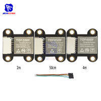 Diymore เลเซอร์เซ็นเซอร์ระยะทางโมดูล TOF050F TOF0200F TOF0400F MODBUS IIC พอร์ตอนุกรมเอาท์พุทสำหรับ A Rduino จมูกหุ่นยนต์ยานพาหนะ