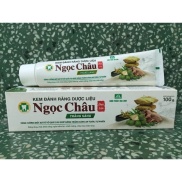 Kem đánh răng dược liệu Ngọc Châu trắng sáng