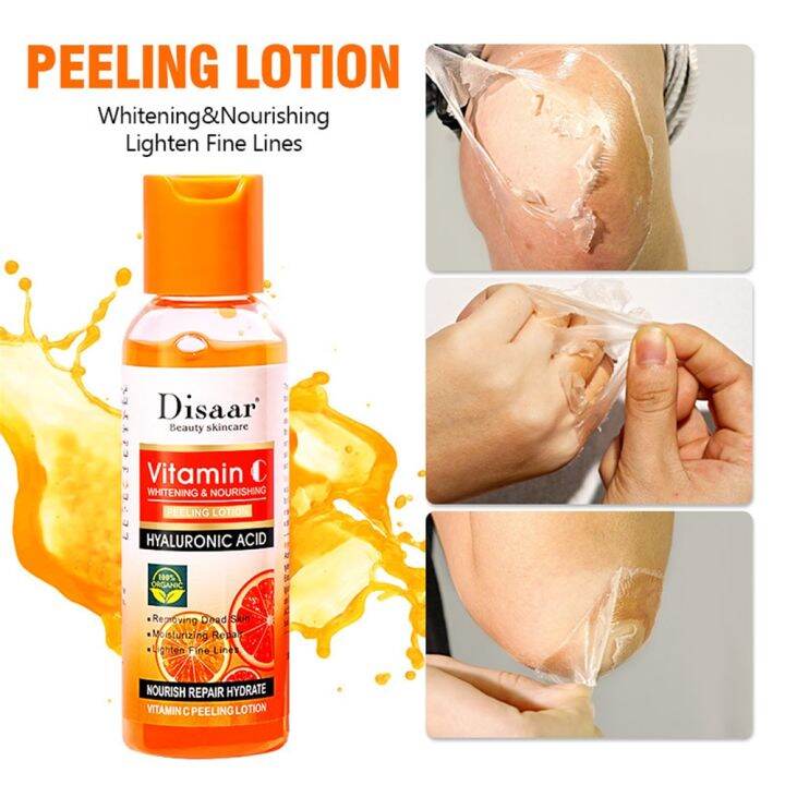 Disaar Vitamin C Peeling Lotion Remove Dead Skin Exfoliating Whitening