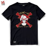 เสื้อยืดวันพีช One Piece-1676 [ดำ - แดง]