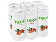 Lốc 6 lon Nước ép me tươi YOOH lon 240ml