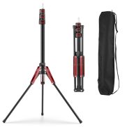 1.9m 75inch sợi carbon chân đèn ánh sáng nhiếp ảnh Tripod Monopod Giá để