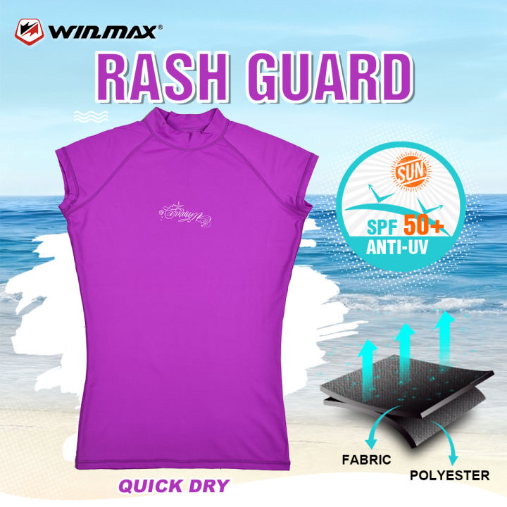 Rash Guard Women, Shorts Swimsuit, Diving Shirt