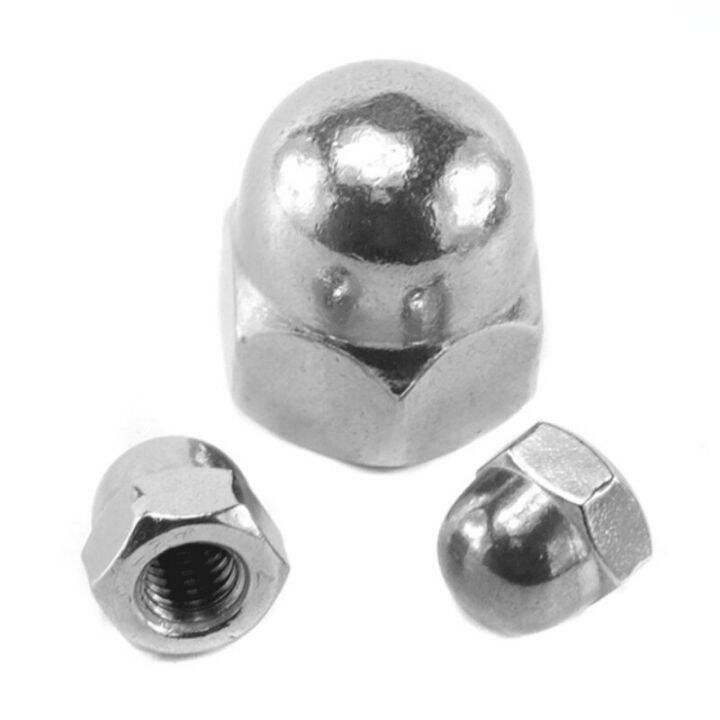 1-2pcs-m8-m10-m12-m14-m16-m18-m20-m24-pitch-1-1-25-1-5-2mm-304-stainless-steel-fine-thread-nuts-cap-nuts-nails-screws-fasteners