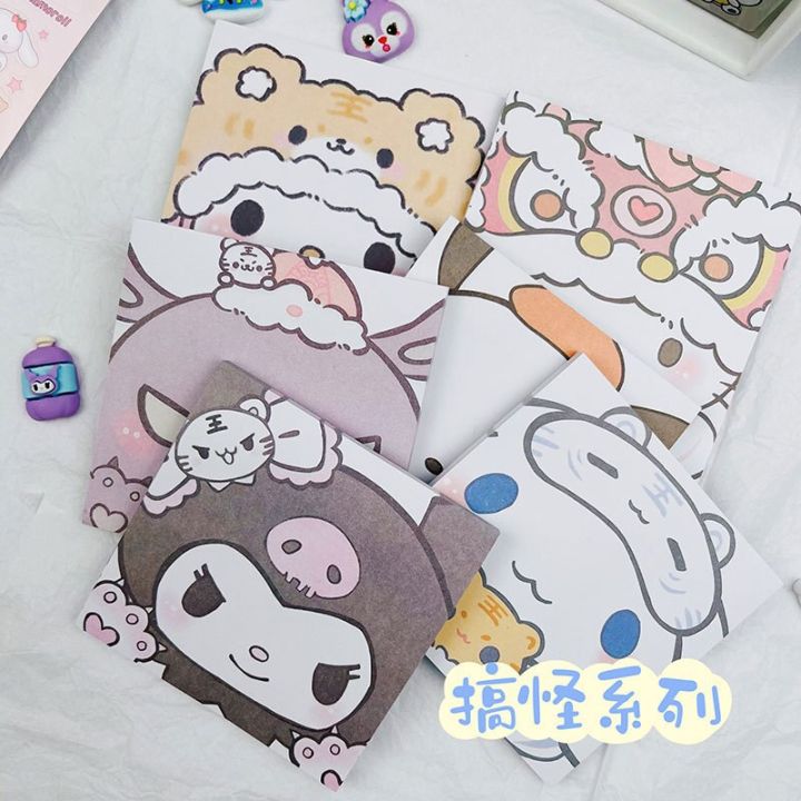 cute-sanrio-convenience-sticker-kuromi-memo-book-ins-girls-hand-account-sticker-tearable-student-decoration-convenience-stick