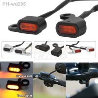 Motorcycle LED Turn Signal Mini Light For Harley Softail Breakout Slim 00-14 Dyna 99-17 Sportster XL883 1200 48 96-03