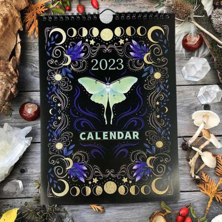 2023 Dark Forest Wall Hanging Calendars with 12 Illustrations ...