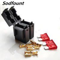 【DT】hot！ BX2017 Medium Car Fuse Holder With Terminal Insurance Socket Frontal