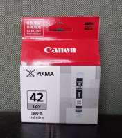 Canon CLI-42 LGY Light Grey แท้ศูนย์ ของใหม่คุณภาพ100%ใช้กับเครื่องปริ้นเตอร์ เลเซอร์ ยี่ห้อ รุ่น Canon รุ่น  Canon PIXMA PRO-100