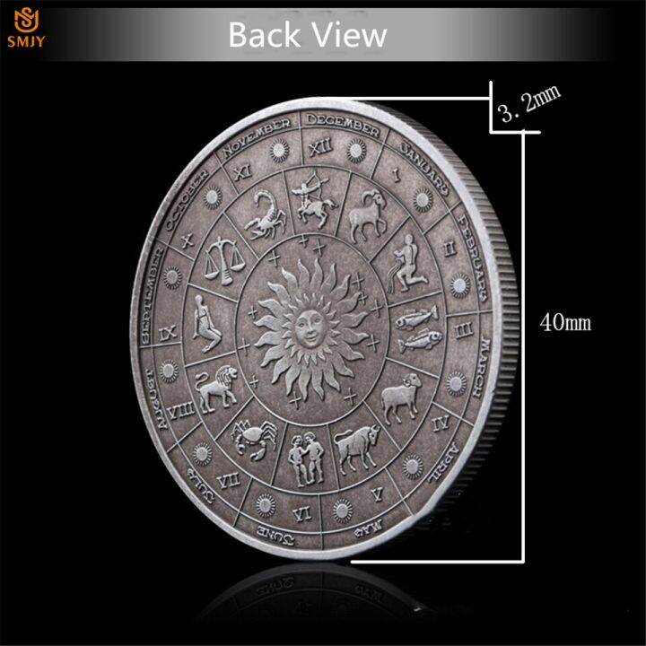 กลุ่มดาว2019ยอดนิยม-tianma-sagittarius-โชคดี-relief-เหรียญทองแดงค่า-voin