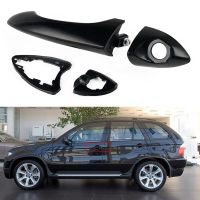 1 Set Door Handle Kit Front Driver LH Left Side 51218243617 for BMW X5 E53 2000-2006