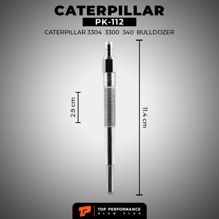 หัวเผา-pk-112-caterpillar-3304-3300-340-1p-7912-ตรงรุ่น-top-performance-japan-แคทเทอพิลลา-แทรกเตอร์-รถไถ-รถขุด-รถตัก-hkt