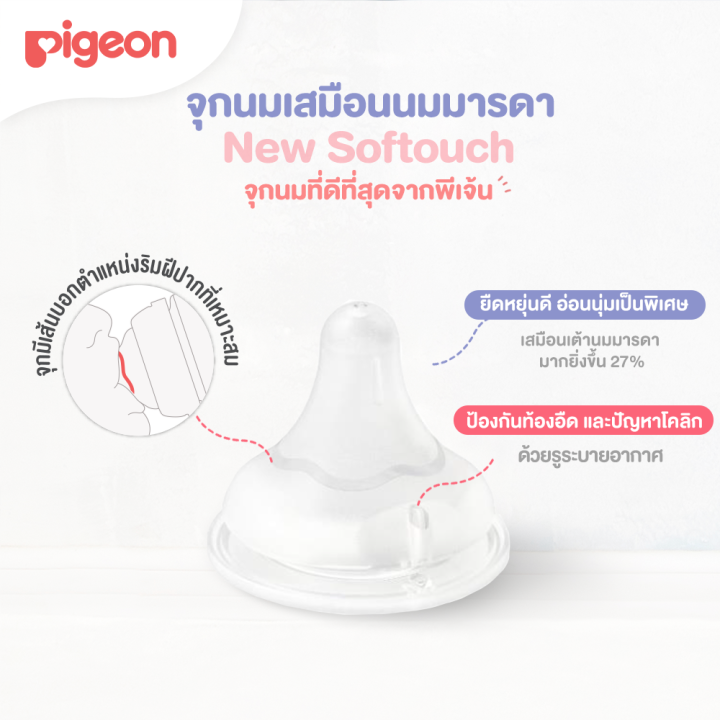 รุ่นใหม่-ของแท้-pigeon-ขวดนมคอกว้าง-พีเจ้น-ขวดนม-ppsu-ppwn-ขนาด-5-8-ออนซ์-ขวดนมเด็ก-ขวดนมสีชา-ขวดนมสีขุ่น-ขวดนมพีเจ้น-มาพร้อม-จุกนมพีเจ้น-pigeon