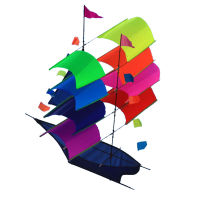 Professional Stereo Sailing Boat Kite 3D Power Kites Single Line Bech With Flying Tools Good Flying