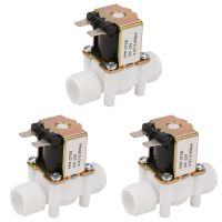 【hot】✚◕┋  3X Dc12V Closed Solenoid G1/2-Inch Plastic Electrical for Dispenser