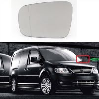 Left Side Mirror Glass For VW Caddy 2004 2005 2006 2007 2008 2009 2010 2011 Heated Wing Side Rear Mirror Glass