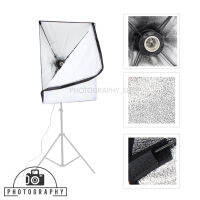 Single Lamp Holder Flash Softbox 50x70cm Support Bracket อุปกรณ์ไฟสตูดิโอ